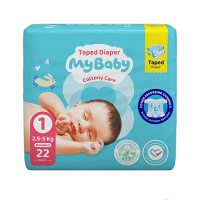 پوشک مای بیبی سایز 1 | بسته 22 عددی