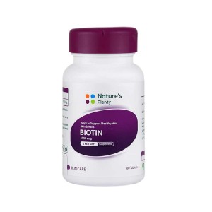 بیوتین 1000 نیچرز پلنتی | کمک به سلامت پوست و مو
