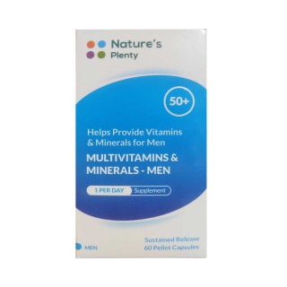 خرید و قیمت و عوارض و نحوه مصرف و چاقی مولتی ویتامین و مینرال آقایان بالای 50 سال نیچرز پلنتی