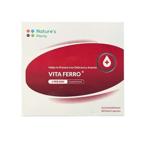 کپسول ویتا فرو نیچرز پلنتی | مکمل خونساز برای جلوگیری از کم خونی