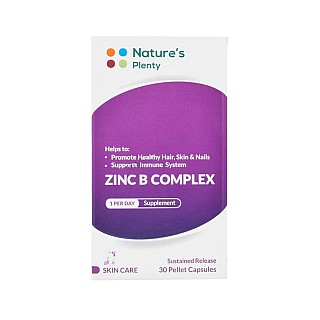 زینک ب کمپلکس نیچرز پلنتی | تقویت سیستم ایمنی، پوست، مو وناخن
