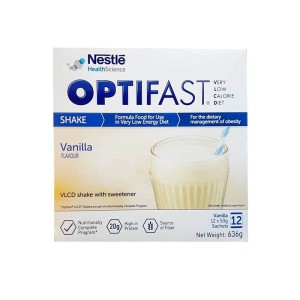 پودر اپتی فست شیک نستله 12 عددی | غذای کمکی کم کالری برای کاهش و کنترل وزن