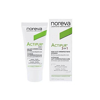 کرم اکتی پور 3 در 1 نوروا 30 میلی | کرم ضد جوش و پاک کننده پوست چرب