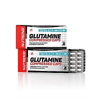 کپسول گلوتامین کمپرسد ناترند 120 عددی | افزایش ریکاوری و توانایی عضلات