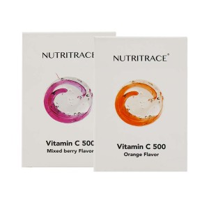 قرص جویدنی ویتامین ث 500 نوتری تریس | تامین کامل نیاز بدن به ویتامین سی