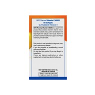 کپسول ویتامین E 400 او پی دی فارما  | آنتی اکسیدان قوی برای سلامت پوست، مو و سیستم ایمنی بدن