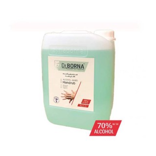 محلول ضد عفونی کننده دست دکتر برنا 5 لیتری | حاوی الکل 70٪ و مواد مرطوب کننده