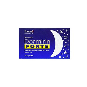 کپسول دورمیرین فورت آدریان سلامت 10 عددی | بهبود کیفیت خواب و تسریع زمان به خواب رفتن