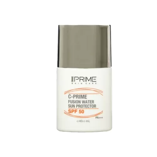 فلوئید ضدآفتاب فیوژن واتر پرایم spf50 بدون چربی قیمت کرم ضد آفتاب پریم بدون رنگ فیوژن واتر