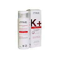 شامپو موهای کراتینه شده پریم مدل +K