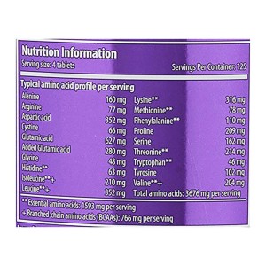 قرص آمینو 5600 سایتک نوتریشن 500 عددی | کمک به افزایش حجم و بازسازی عضلات