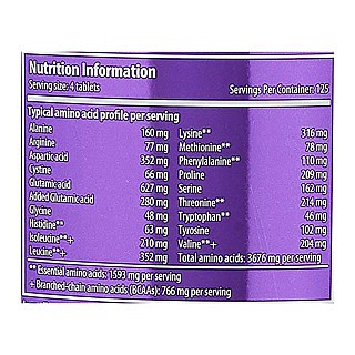 قرص آمینو 5600 سایتک نوتریشن 500 عددی | کمک به افزایش حجم و بازسازی عضلات