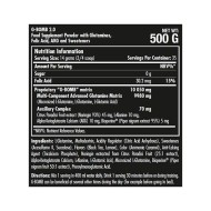 پودر جی بمب سایتک نوتریشن 500 گرمی | حاوی گلوتامین مولتی کمپلکس برای ریکاوری عضلات