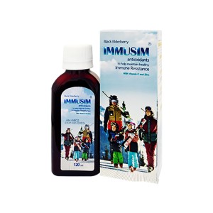 شربت ایموسیم سیمرغ دارو 120 میل | حاوی زینک و ویتامین سی برای تقویت سیستم ایمنی