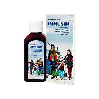 شربت ایموسیم سیمرغ دارو 120 میل | حاوی زینک و ویتامین سی برای تقویت سیستم ایمنی