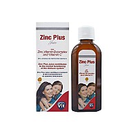 شربت زینک پلاس استارویت 200 میلی | حاوی زینک، ب کمپلکس و ویتامین سی