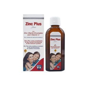 شربت زینک پلاس استارویت 200 میلی | حاوی زینک، ب کمپلکس و ویتامین سی