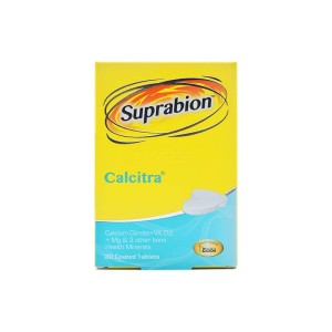 قرص کلسیترا سوپرابیون 30 عددی | حاوی کلسیم، منیزیم زینک برای تقویت مفاصل و استخوان
