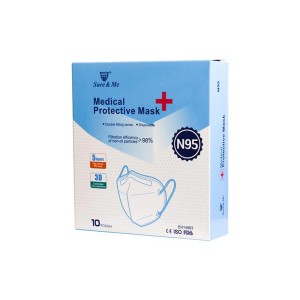 ماسک تنفسی N95 شور اند می | دارای فیلتر برای جلوگیری از انتقال بیماری های تنفسی