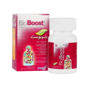 کپسول بایو بوست تک ژن فارما 30 عدد | افزایش انرژی، تقویت سیستم ایمنی و حاوی پروبیوتیک
