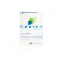کپسول کلپرمین تیلوتس فارما 20 عددی | ضد اسپاسم روده، ضد نفخ و درد شکمی