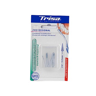 یدک براش بین دندانی پروفشنال 3-5 میلیمتری مخروطی 10 عددی تریزا