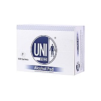 پد الکلی یونی مد 100 عددی | ضد عفونی کننده محل زخم یا تزریق، اجسام و سطوح