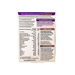 قرص دیابتون ویتابیوتیکس 30 عددی | مولتی ویتامین مناسب برای افراد دیابتی