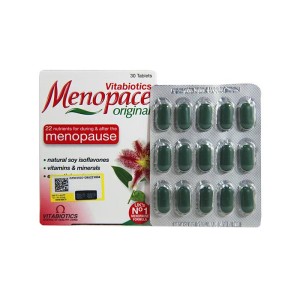 قرص منوپیس اورجینال ویتابیوتیکس 30 عددی | کاهش و بهبود علائم یائسگی