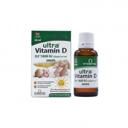 قطره اولترا ویتامین د3  ویتابیوتیکس 30 میلی | تامین ویتامین D3 مورد نیاز کودکان