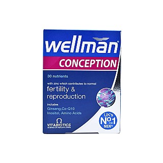 قرص ول من کانسپشن ویتابیوتیکس 30 عددی افزایش قدرت باروری در مردان