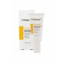 کرم روشن کننده دور چشم ویتامین c ویتالیر  20 میل | شفاف کننده و حاوی آنتی اکسیدان
