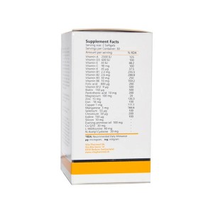 کپسول ژلاتینی مولتی فور هر ویتالی تون 60 عددی | مولتی ویتامین کامل برای بانوان