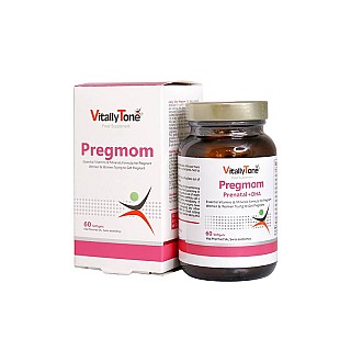 سافت ژل پرگمام ویتالی تون 60 عددی | مولتی ویتامین دوران بارداری و شیردهی