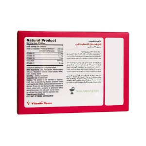 قرص دابل کات دایت لاین ویتامین هاوس 30 عددی | حاوی گارسینیا برای کمک به کاهش وزن و اشتها