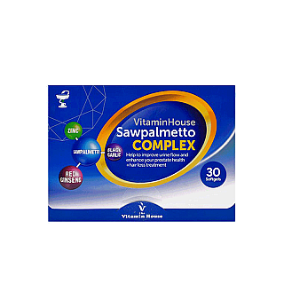 سافت ژل ساوپالمتو کمپلکس ویتامین هاوس | کمک به درمان BPH(بزرگی خوش خیم پروستات)