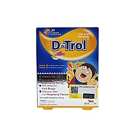 سافت دراپ جویدنی دی ترول ویتان 36 عددی | تامین ویتامین دی کودکان