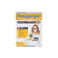 کپسول جویدنی امگاویت D3 کودکان ویتان 36 عددی | تقویت سیستم عصبی