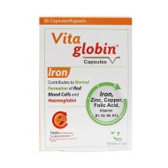 کپسول ویتاگلوبین ویتان 30 عددی | افزایش انرژی، رفع کم خونی و تقویت سیستم ایمنی