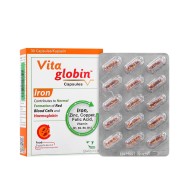 کپسول ویتاگلوبین ویتان 30 عددی | افزایش انرژی، رفع کم خونی و تقویت سیستم ایمنی