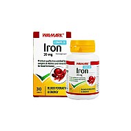 قرص آیرون کمپلکس والمارک 30 عددی | ترکیب کامل برای رفع انواع کم خونی