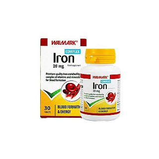 قرص آیرون کمپلکس والمارک 30 عددی | ترکیب کامل برای رفع انواع کم خونی
