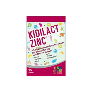 ساشه کیدی لاکت زینک زیست تخمیر 15 عددی | رفع اختلالات گوارشی در کودکان