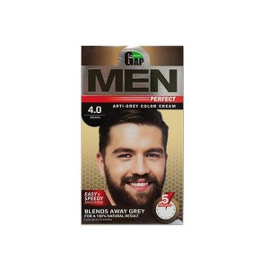 کیت رنگ مو مردانه گپ پرفکت شماره 4 - قهوه ای | پوشش کامل در 5 دقیقه