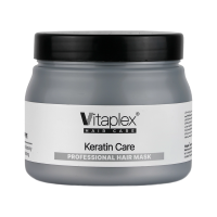 ماسک مو مناسب موهای کراتین شده ویتاپلکس 500 میلی‌لیتر | فاقد سولفات و همراه با آبکشی