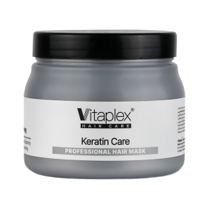 ماسک مو مناسب موهای کراتین شده ویتاپلکس 500 میلی‌لیتر | فاقد سولفات و همراه با آبکشی