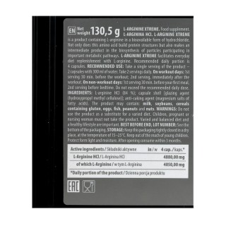 قیمت و خرید کپسول ال آرژنین اکستریم ترک نوتریشن 90 عددی