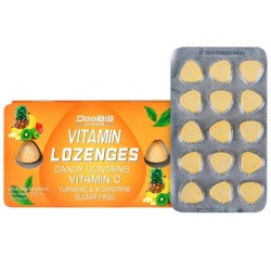 قرص مکیدنی ویتامین سی دوبیس  با طعم چند میوه