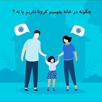 چگونه در خانه بفهمیم کرونا داریم یا نه ؟