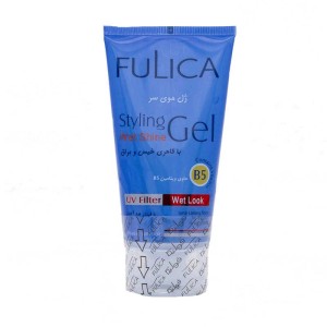 ژل حالت دهنده آبی خیس موی سر فولیکا | مناسب انواع مو 